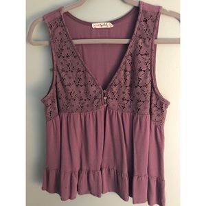 Boho Romantic Lace Sleevless